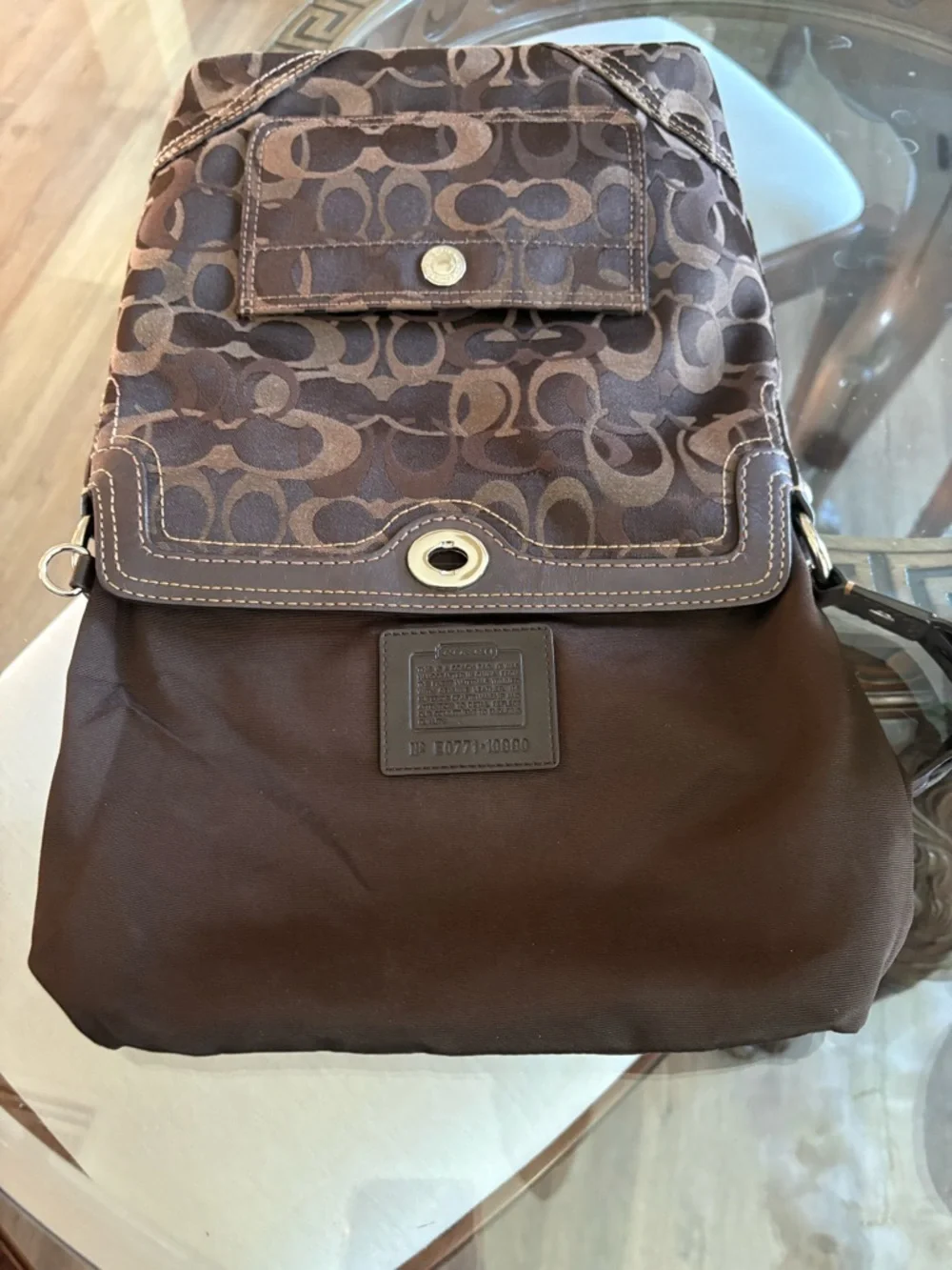 🤎🤎VINTAGE COACH CHELSEA SIGNATURE CHOCOLATE BROWN SHOULDER BAG!🤎🤎 - Picture 8 of 8